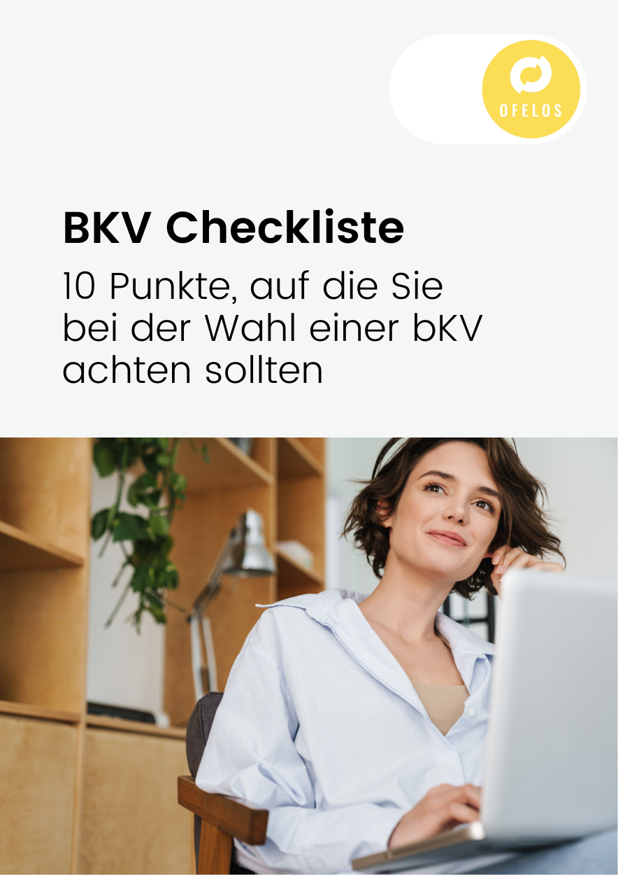 Kostenfreier Download Ceckliste Wahl bKV Versicherung
